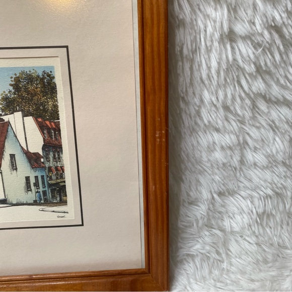 La Maison Jacquet Quebec Jean Philippe Vogel Framed Art Print - Picture 9 of 11